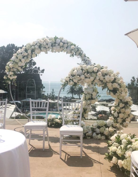 Double Circle Arch - Wedding & Party Rentals and Sales San Diego ...