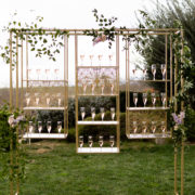 Aster Dessert & Champagne Wall - wow your guests with this gorgeous ...